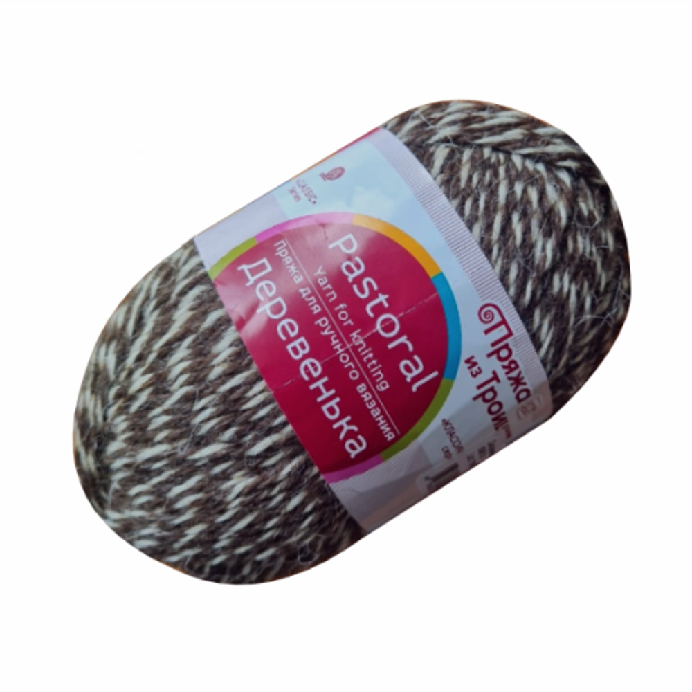 Пряжа Деревенька 100г, 170м, 100%шерсть (цена за 1 шт)