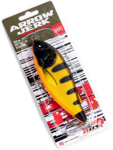 Воблер плавающий LJ BBS Original ARROW JERK F 015.00/029