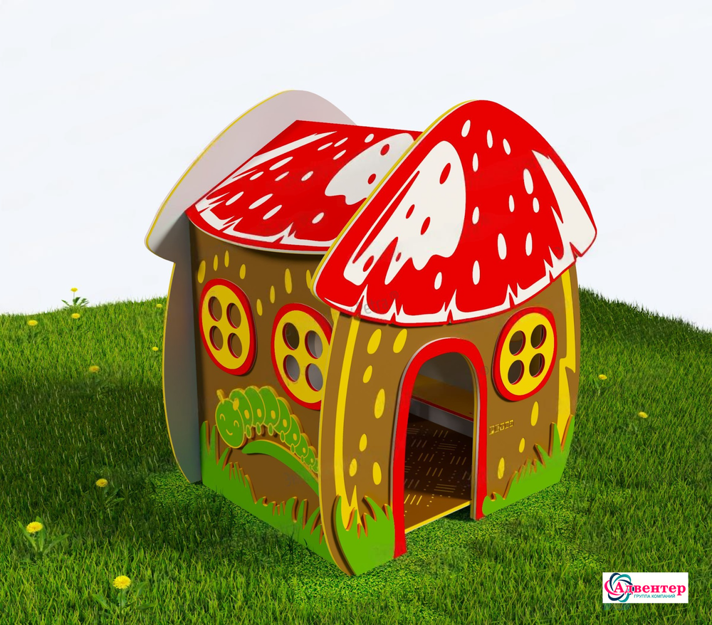 Игровой домик уличный из экопластика