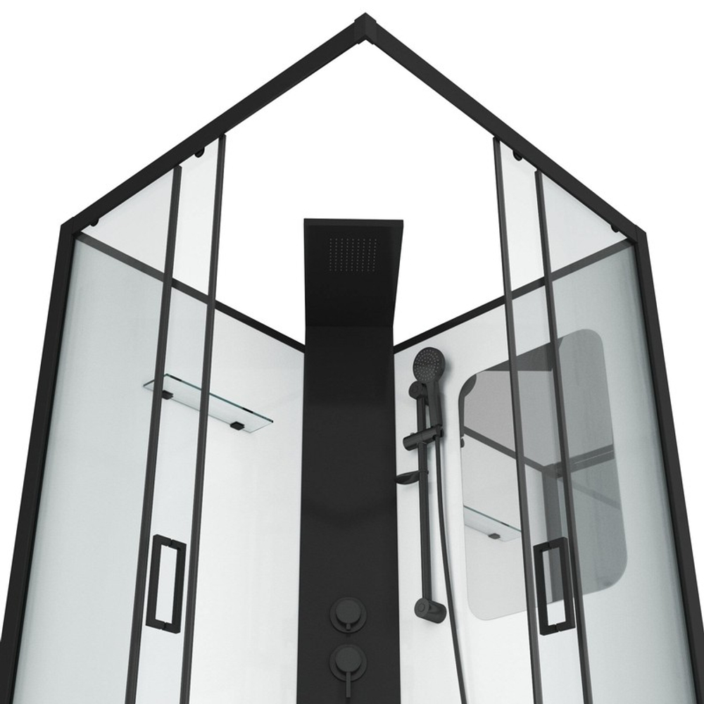 Душевая кабина Grossman Elegans GR251Q (90х90х217) дверь раздвижная,5 мест