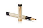 Ручка-роллер Parker Duofold Classic International, Ivory GT, FBlack
