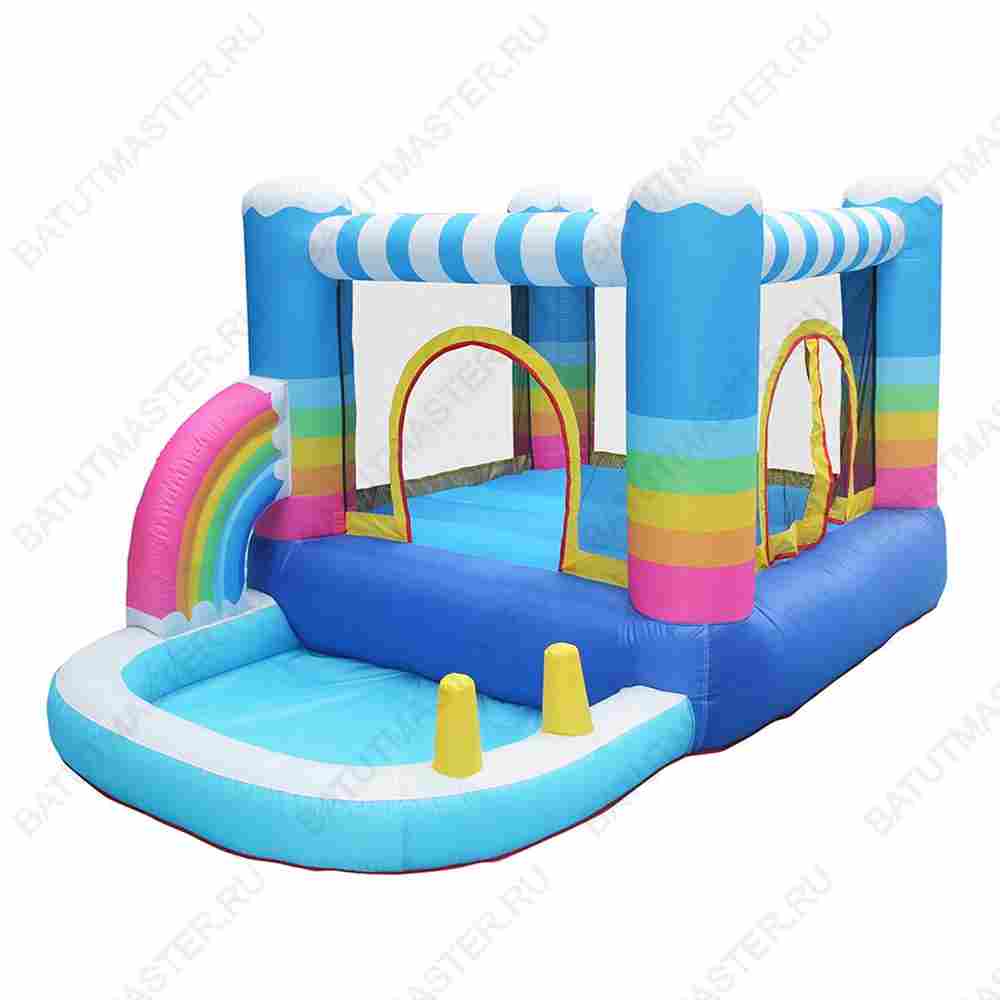 Батут для дома "Весёлая радуга" 2,9*2,0*1,5 м