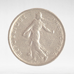France, ½ Franc 1971 - Signature "O. Roty", VF