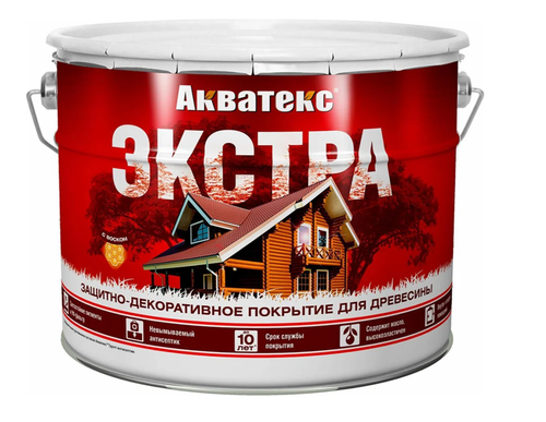 АКВАТЕКС ЭКСТРА БЕЛЫЙ 9л РОГНЕДА 259778
