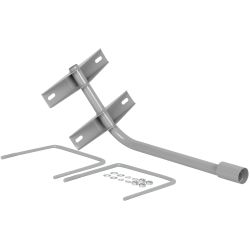 Кронштейн на опору ЭРА SPP-AC4-0-500-048 с 2 хомутами 500mm d48mm