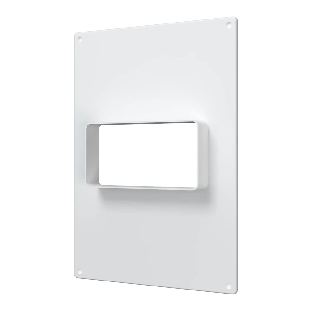 Площадка торцевая ПТГ фланец 120х60 горизонтальная 180х250 пластик ERA