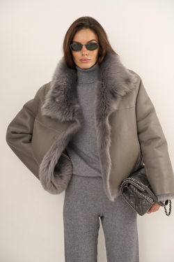 Двусторонняя куртка-дубленка Marilyn