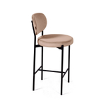 Стул полубарный Mason, бархат бежевый 5