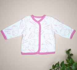 Комплект Мой милый слоник (бело-розовый)