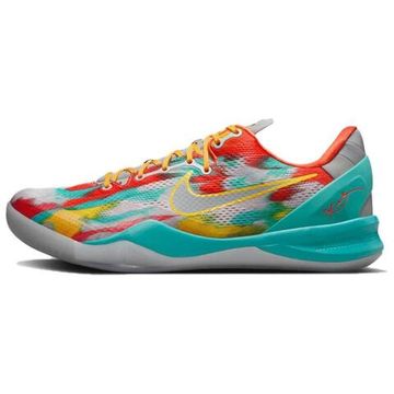 NIKE Kobe 8 Баскетбольные кроссовки Низкие Синий Красный Апельсин Мужские