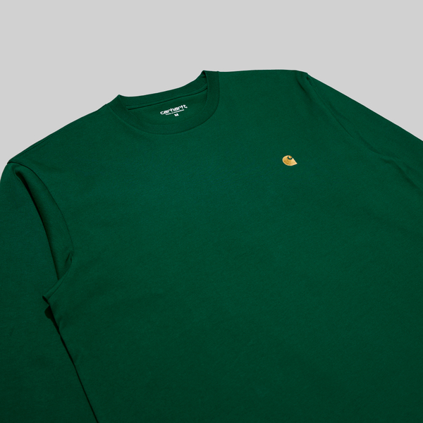 Лонгслив мужской Carhartt WIP Chase артикул:I026392_chervil - купить в магазине Дайс