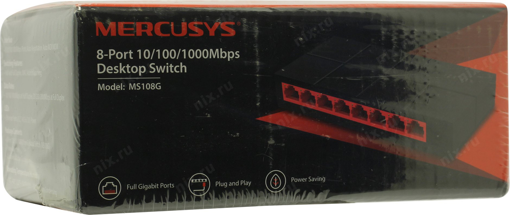 Mercusys <MS108G>  8-port Desktop  Switch  (8UTP 1000Mbps)