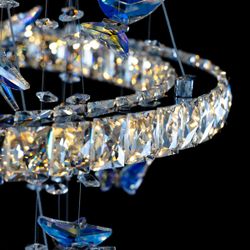 Citilux ETERA CL322090 LED Люстра хрустальная с пультом