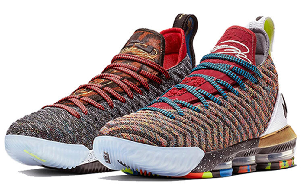 Lebron 16 all red hot sale