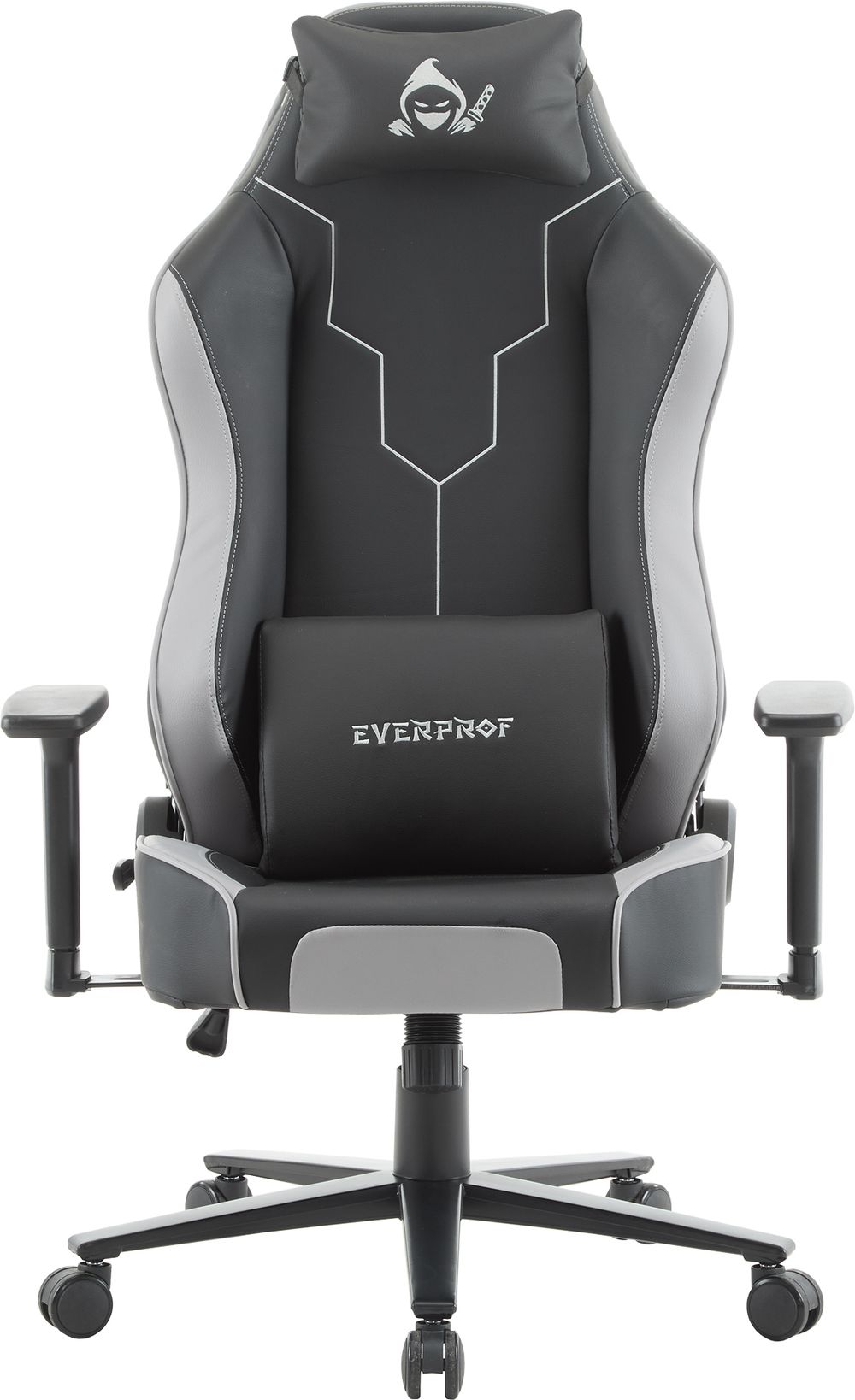 Кресло Everprof Rapid Экокожа Серый