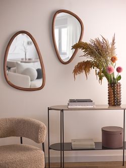 Зеркало настенное Torhill, 42х70 см, коричневое