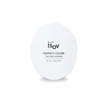 Isov Кушон SPF 50++ White Beige 1 упаковка (15 гр +15 гр) | Perfect Cover Tok Tok Cushion 21