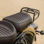 Пассажирское сиденье Royal Enfield, коричневого цвета, арт. KXA00072