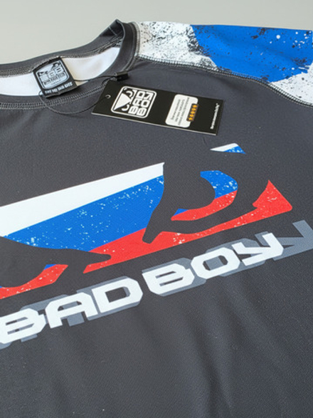 Тренировочная футболка Bad Boy World RUSSIA черная