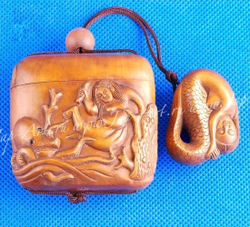 Инро Осьминог и русалка