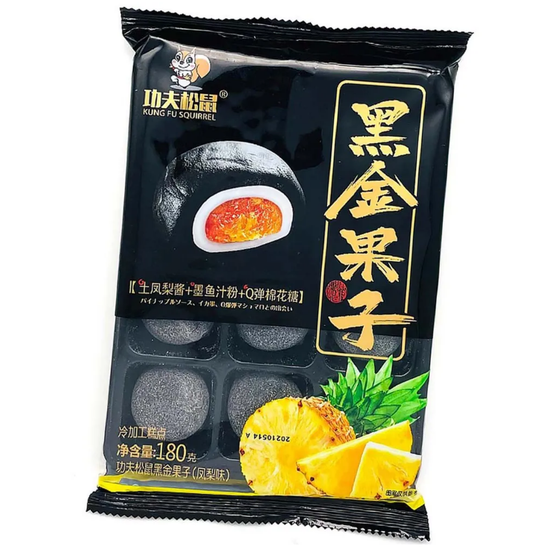 Моти десерт Kung Fu Squirrel со вкусом ананаса, 180 гр