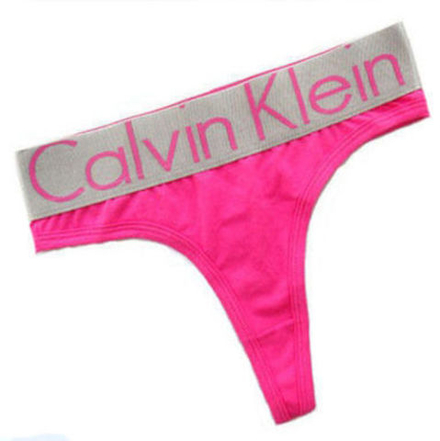 Женские трусы стринги Calvin Klein Women String Pink