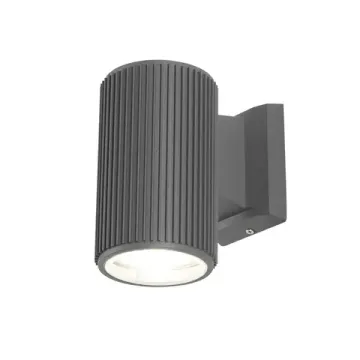 Настенный уличный светильник 1*E27 2859-1W серый Pola Favourite