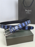 Ремень из коровьей кожи с ручной окраской