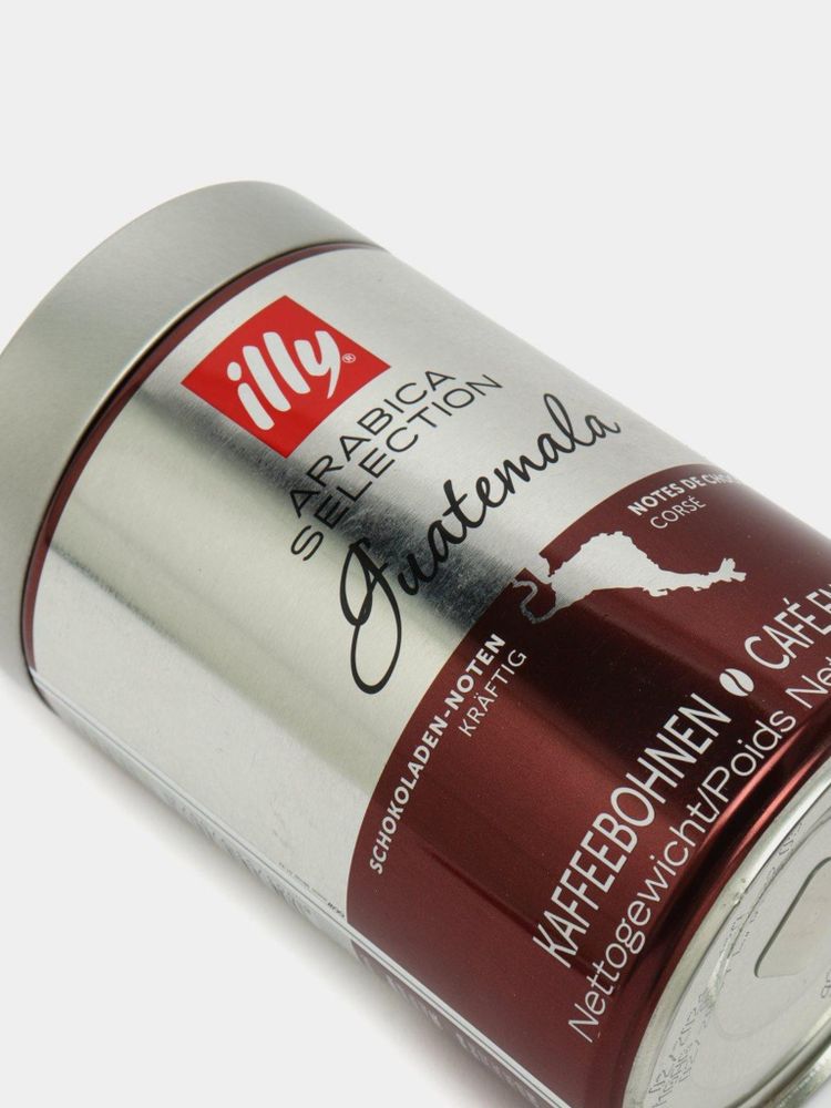 Кофе в зернах ILLY Guatemala Гватемала 250 мл, 4 шт