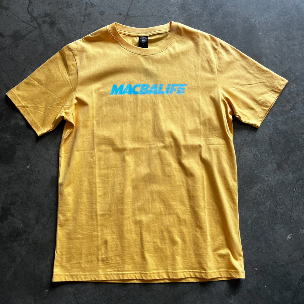 Футболка Macba Life Speed Tee Yellow