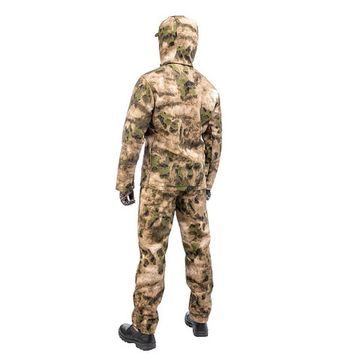 Костюм демисезонный КУМИР PRO, soft shell, цв.Мох р.44-46/170-176 Helios