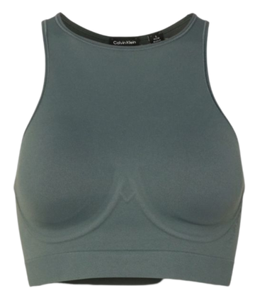 ТОП теннисный Calvin Klein Medium Support Sports Bra - серый