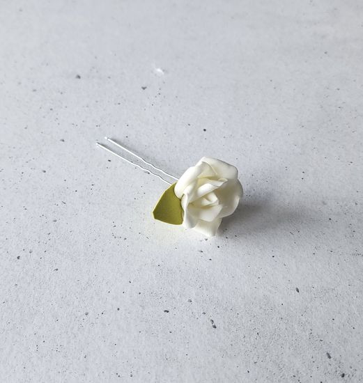 Набор шпилек "Розы большие" латекс, 3 шт, бирюза