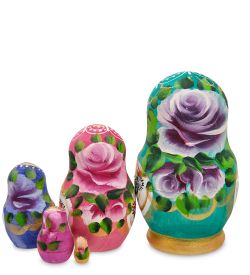 Народные промыслы МР-44/ 3-B Матрешка 5м «Василина» мал.