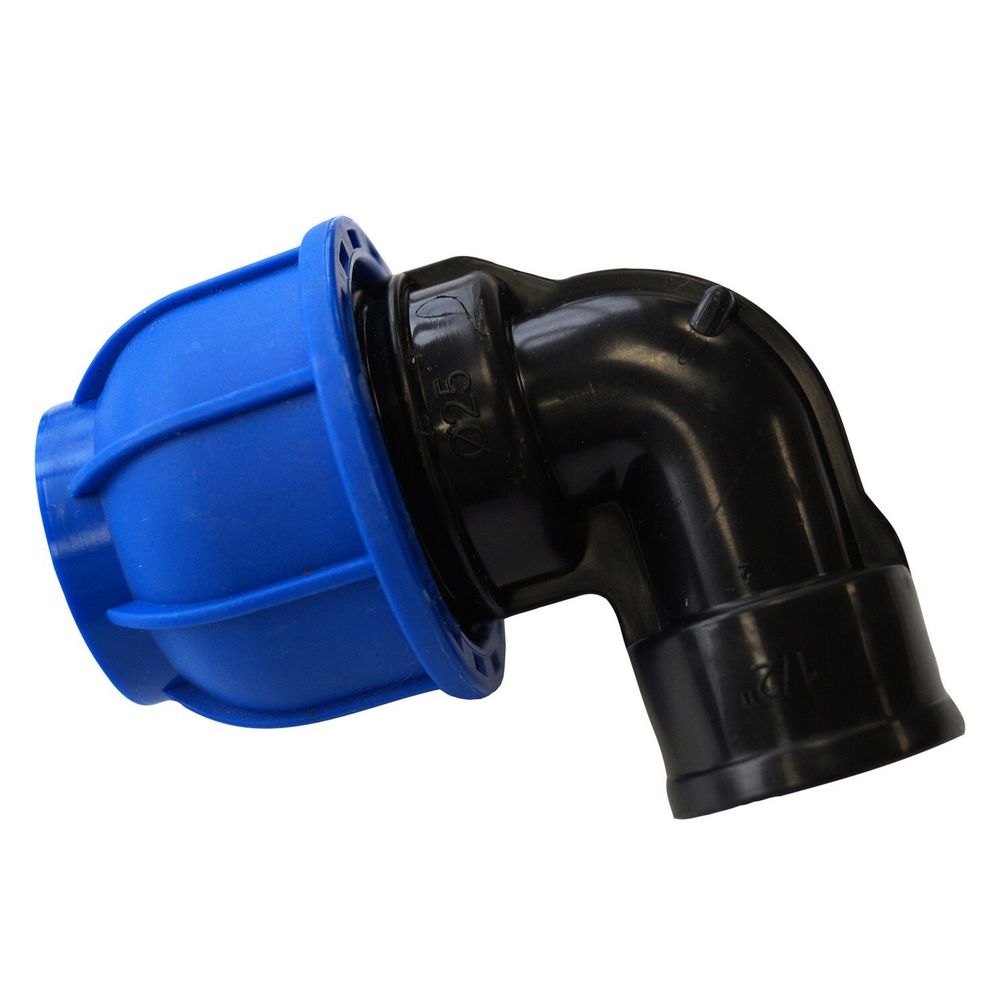 Уголок ПНД РЕ 25*1/2"внутр. резьба