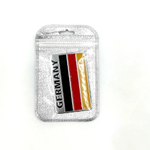 Наклейка Germany Немецкий флаг Объемная (Германия размер 8х5см)