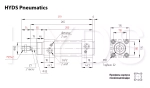DSBC-125-40-PPV-A-N3 Пневмоцилиндр