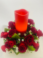 Полянка со свечой