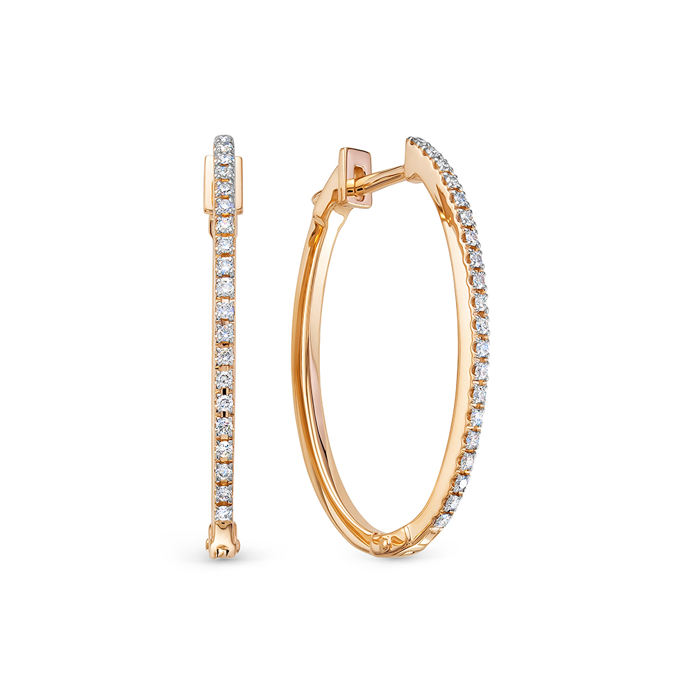 Серьги из золота 585 пробы
