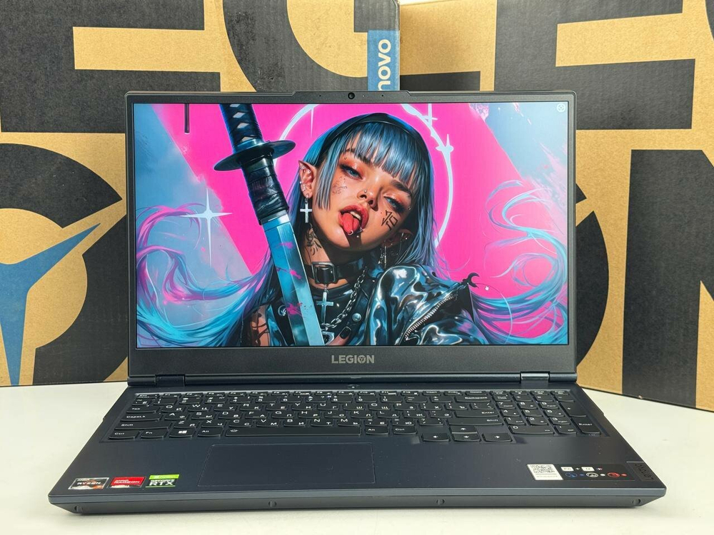 Ноутбук LENOVO Legion 5 15ACH6H 82JU01AERM 5600H 15.6" 16Гб SSD 1Тб RTX 3070 8Гб Win11