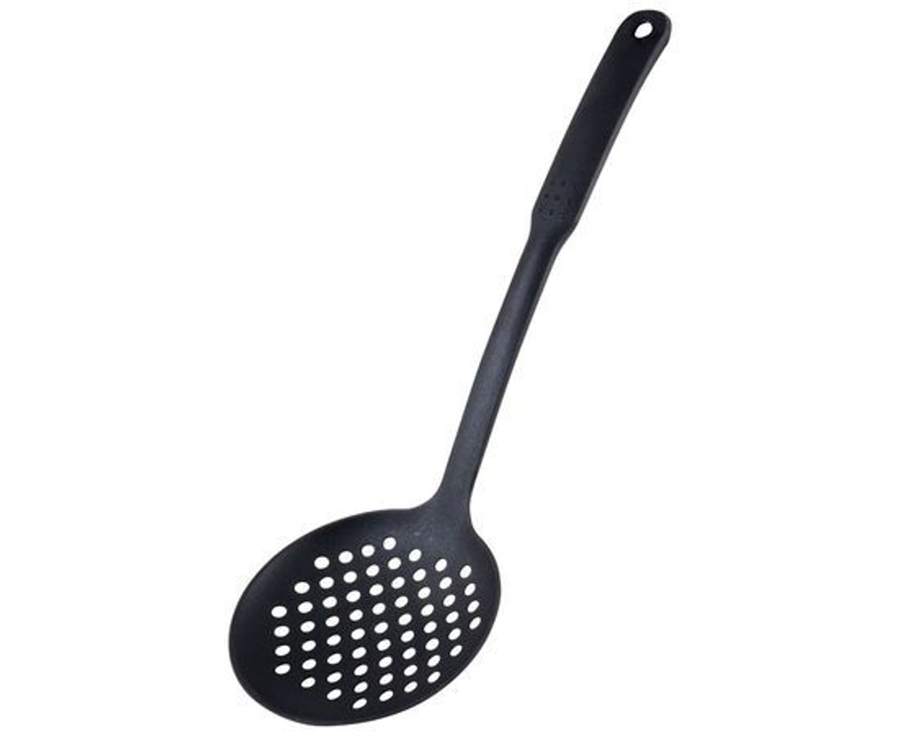 Шумовка черный нейлон, CUOCO, 33х11cм, Mallony
