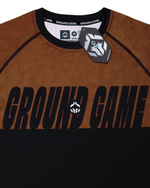 Рашгард Ground Game RANKINGOWY 2.0 IBJJF коричневый