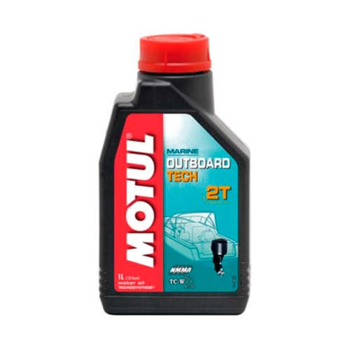 Масло моторное Motul Outboard TECH полусинтетическое 2T 1л