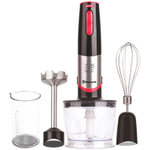 Блендерный набор SA-6250SBK 800Вт, 2 скорости, черный/красный