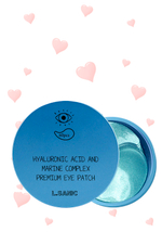 L.Sanic Hyaluronic Acid & Marine Complex Premium Eye Patch Гидрогелевые патчи с гиалуронкой и водрослями
