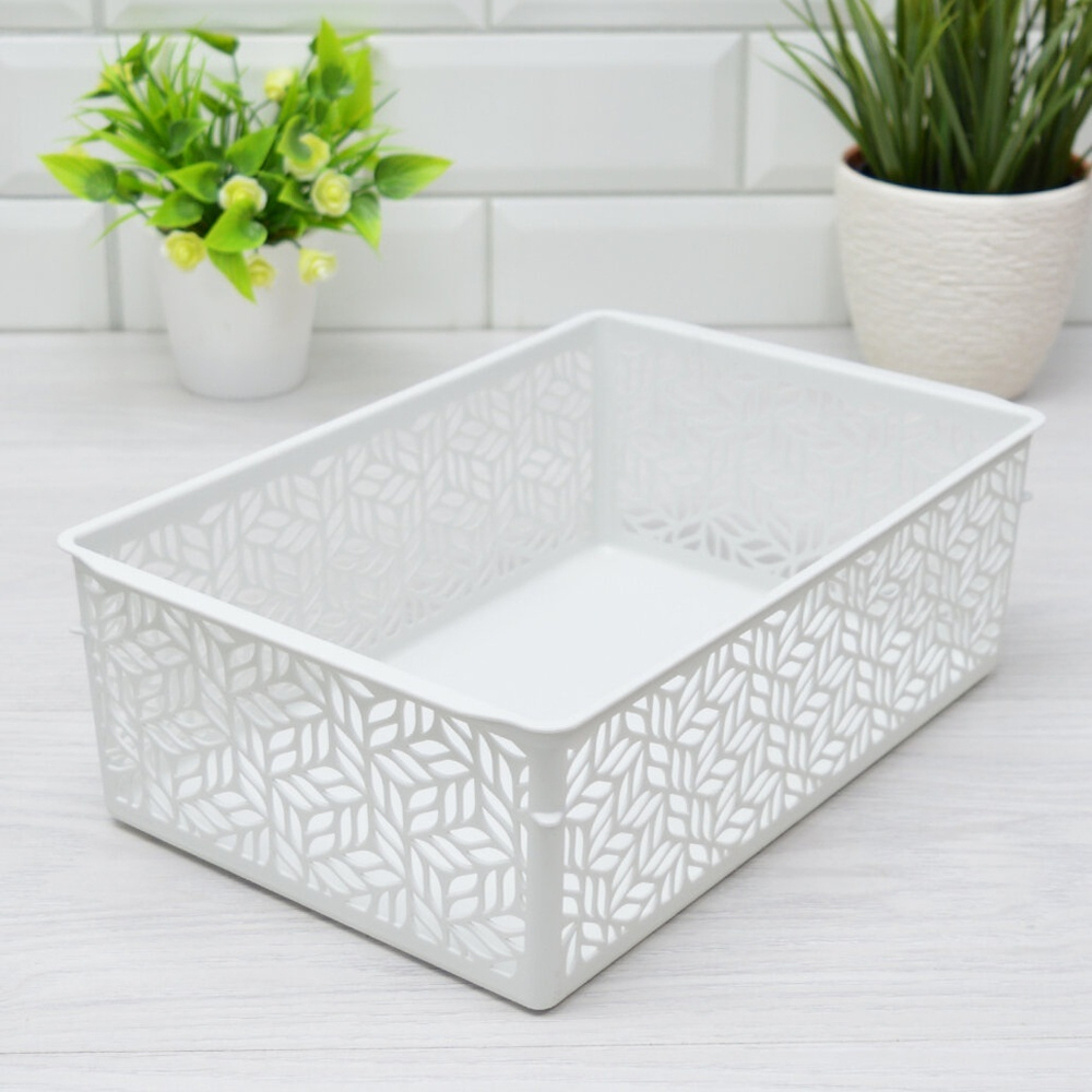 Корзина универсальная 4,3л "Linden" (светло-серый)