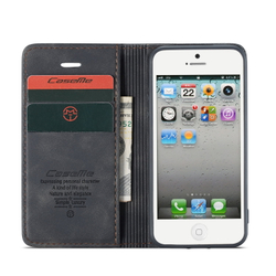 Чехол-книжка CaseMe Matte iPhone 5 / 5S / SE
