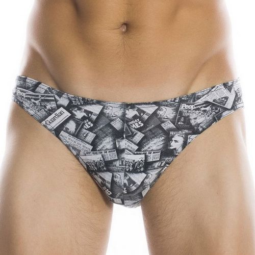 Мужские трусы брифы Doreanse с принтом Газета  1343