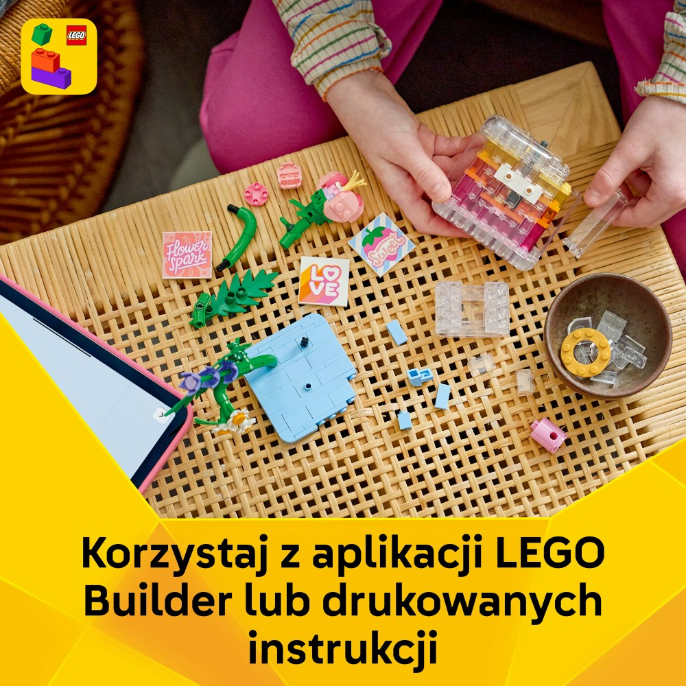 Конструктор LEGO Creator 31383 Флакон духов с цветочным декором 3 в 1 — фото 7