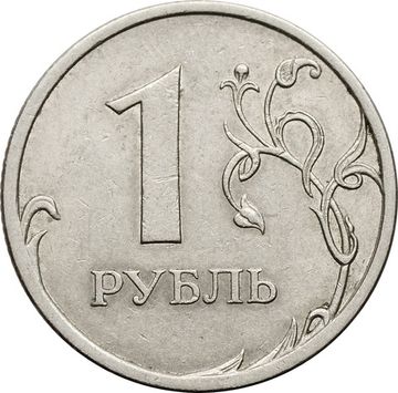 1 рубль 2008 СПМД